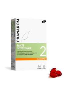 Oleocaps - N°2 Sante intestinale BIO - 30 capsules - PRANAROM