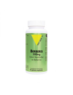 Berberis 500 mg extrait standardisé en berbérine – 60 gélules – VIT'ALL+