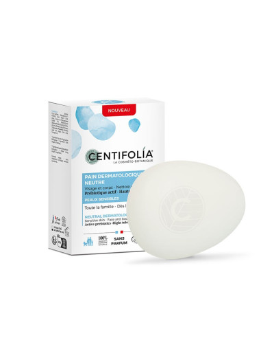 Pain dermatologique neutre – 85 gr – CENTIFOLIA