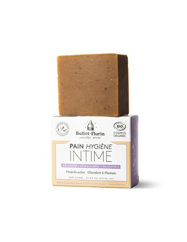 Pain hygiène intime bio – 100 g – BALLOT-FLURIN