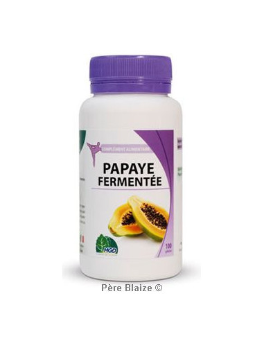 Papaye fermentée jus (fruit, Carica papaya) – 100 gélules – MGD (référence archivée)