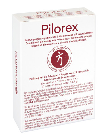 Pilorex - 24 comprimes - BROMATECH