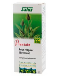 Plantain - Suc de plantes fraîches - 200 ml - SALUS