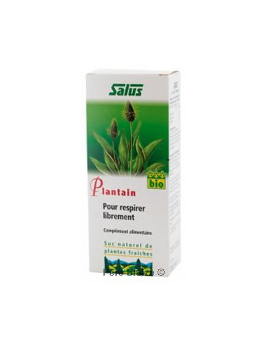 Plantain - Suc de plantes fraîches - 200 ml - SALUS