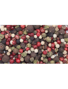 Poivre aux 4 baies (blanc, noir, rose, vert) - 60 g - PÈRE BLAIZE