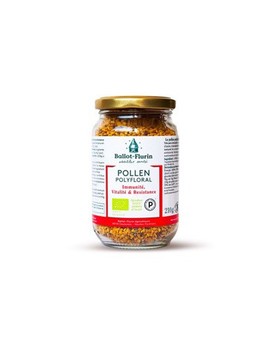 Pollen polyfloral dynamisé en pelotes – 210 g – BALLOT-FLURIN