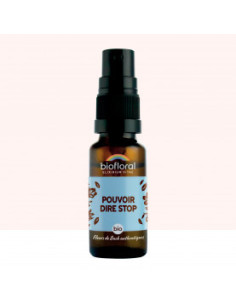 Pouvoir Dire Stop - Spray BIO Demeter - 20 ml - BIOFLORAL