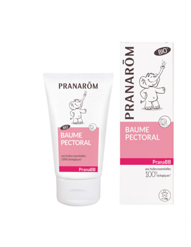 PranaBB - Baume BIO Pectoral enfant - 40 ml - PRANAROM