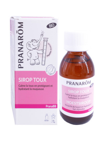 PranaBB - Sirop toux bio 120 ml  - PRANAROM 