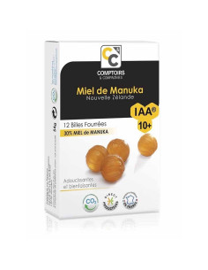 Billes fourrées Miel de Manuka IAA10+ - 48 g - COMPTOIRS & COMPAGNIES