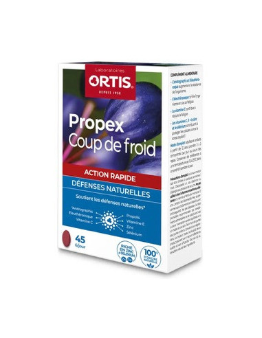 Propex coup de froid – 45 comprimés – ORTIS