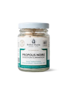 Propolis noire digestion élimination – 120 comprimés bio – BALLOT-FLURIN