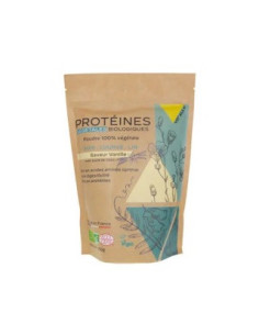 Protéines végétales bio saveur vanille – 450 g – VIT'ALL+
