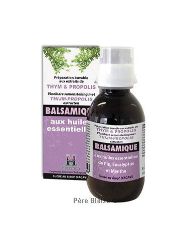 Préparation buvable balsamique thym, propolis, H.E. - 150 ml - HOLISTICA