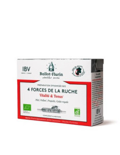 Préparation dynamisée 4 forces de la ruche – 10 ampoules x 10 ml – BALLOT-FLURIN