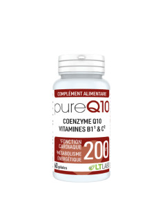 Pure Q10 200 mg - 60 gélules - LT LABO