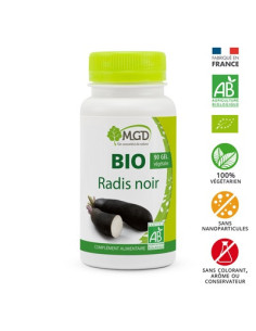 Radis noir Bio – 90 gélules – MGD