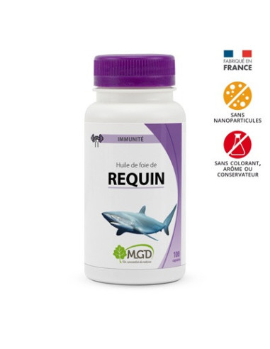 Requin (huile de foie) – 100 capsules – MGD