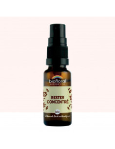 Rester Concentré - Spray BIO Demeter - 20 ml - BIOFLORAL