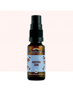Rester Zen -  Spray BIO Demeter - 20 ml - BIOFLORAL