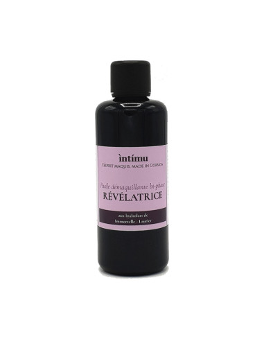 Revelatrice, Huile démaquillante biphase - 100 ml - INTIMU