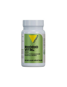 Rhodio Vital (rhodiola) 360 mg extrait standardisé – 30 gélules végétales – VIT'ALL+