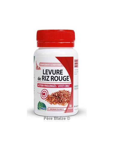 Riz rouge (levure, Monascus purpureus) – 120 gélules – MGD