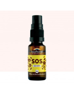 SOS Secours Jour Serein - Spray BIO Demeter - 20 ml - BIOFLORAL