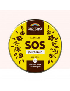 SOS Secours Jour Serein- Pastilles BIO - 50 g - BIOFLORAL