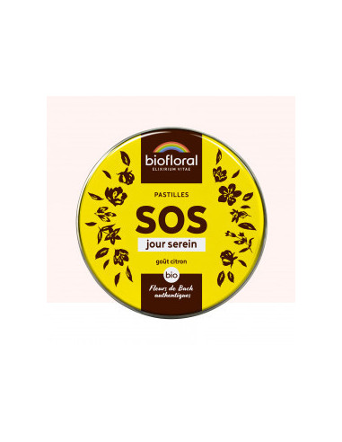 SOS Secours Jour Serein- Pastilles BIO - 50 g - BIOFLORAL