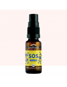 SOS Secours Nuit Paisible - Spray BIO Demeter - 20 ml - BIOFLORAL