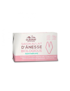 Savon au lait d'ânesse hypoallergénique - 100 g - OLEANAT