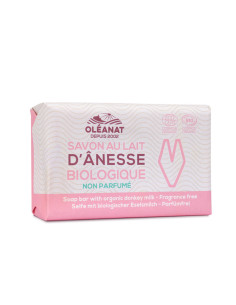 Savon au lait d'ânesse sans parfum - 100 g - OLEANAT
