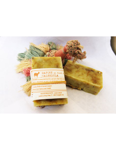 Savon fleurs de souci (calendula) - 90 g - DUECENTODICIASSETTE