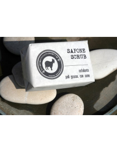 Savon scrub cendre - 90 g - DUECENTODICIASSETTE
