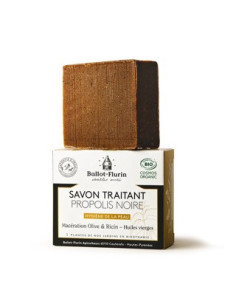 Savon traitant bio propolis noire – 100 g – BALLOT-FLURIN