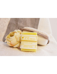 Savon à l'huile d'arbre à thé - désinfectant, hygiène intime, acné, mycose - 90 g - DUECENTODICIASSETTE