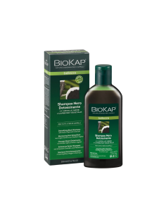 Shampoing noir détoxifiant – 200 ml – BIOKAP