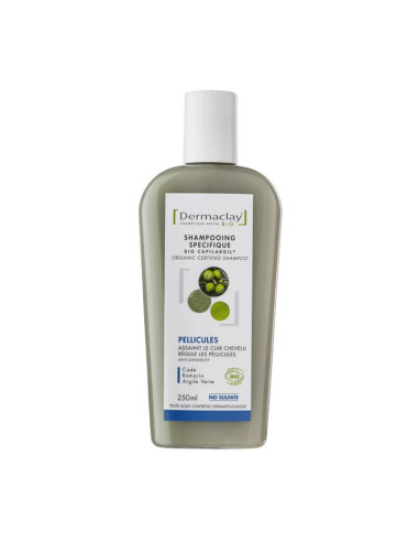 Shampooing BIO anti-pelliculaire - 250 ml - DERMACLAY