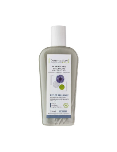 Shampooing BIO reflet et brillance - 250 ml - DERMACLAY