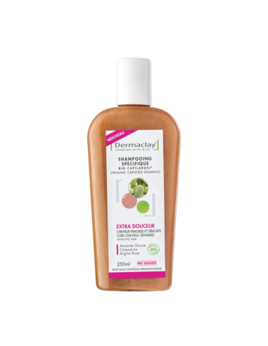 Shampooing cuir chevelu sensible - 250 ml - DERMACLAY