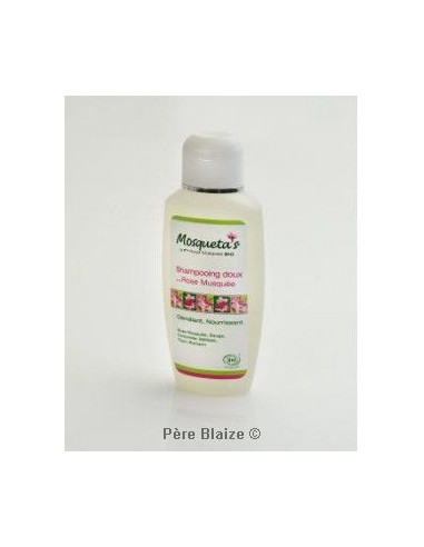 Shampooing doux à la rose musquée – 200 ml – KOSMEO MOSQUETA'S