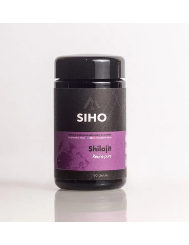 Shilajit pur en gélules - 60 gélules - SIHO