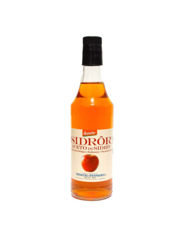 Sidrôr Aceto di Sidro di Mele - 500 ml - VEGETAL-PROGRESS