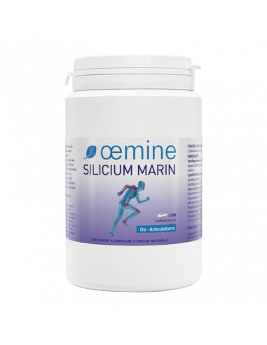 Silicium marin – cartilage de requin – 180 gélules – OEMINE