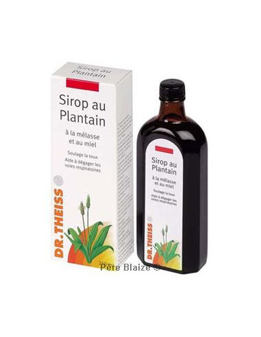 Sirop au Plantain - 250 ml - JARDIN D'HERBES DE MARIA - DR THEISS
