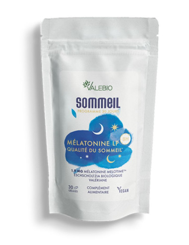 Sommeil - Melatonine LP - 30 gelules - VALEBIO