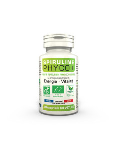 Spiruline BIO 500 mg phyco - 300 comprimés - LT LABO