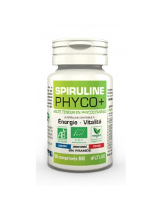 Spiruline BIO 500 mg phyco - 60 comprimés - LT LABO