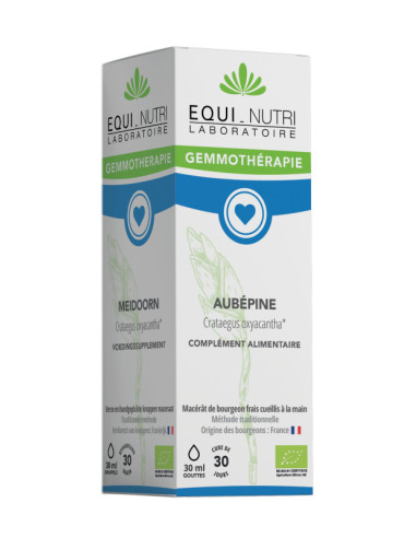 Bourgeons BIO - Aubépine - 30 ml - EQUI-NUTRI